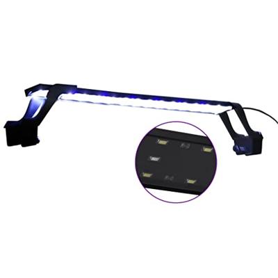 VidaXL Aquariumlamp met klemmen led 55-70 cm blauw en wit