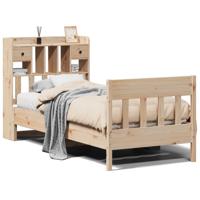 Bedframe zonder matras massief grenenhout 90x200 cm - thumbnail