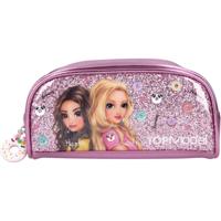 TOPModel etui Candy Cake meisjes 20 cm polyester roze/paars - thumbnail