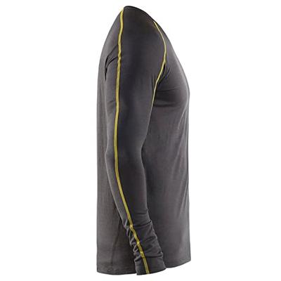Blåkläder Merino Xlight Onderhemd Lange mouw 479917349835 | Donkergrijs/Geel | Maat 4XL - 7330509545522 Blåkläder Merino Xlight Onderhemd Lange mouw 479917349835 | Donkergrijs/Geel | Maat 4XL - 7330509545522