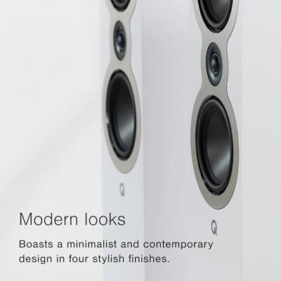 Q Acoustics: 3050c Vloerstaande Speakers - 2 Stuks - Claro rosewood
