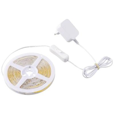 Sygonix SY-5773490 LED-strip complete set 230 V 5 m Warmwit 1 stuk(s)