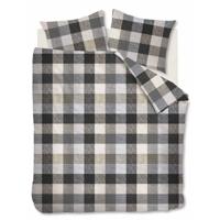 Beddinghouse Beddinghouse Dekbedovertrek Beckett Grey 200x200/220 - thumbnail
