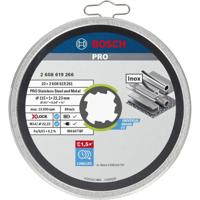 Bosch Accessories 2608619266 2608619266 Doorslijpschijfset 115 mm 10 stuk(s) Metaal, RVS - thumbnail