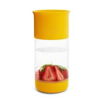 Munchkin miracle fruit infuser waterfles geel 414 ml - thumbnail