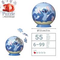 Ravensburger 3d puzzelbal stitch, 54st. - thumbnail