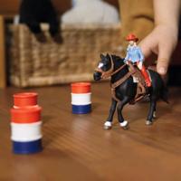 Schleich Farm World Barrel Racing met Cowgirl - thumbnail