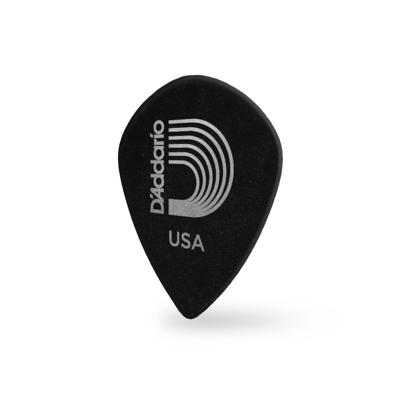 D&apos;Addario 3DBK2-10 black ice plectra 10-pack light