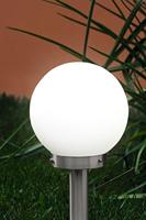 EGLO 30206 buitenverlichting Buitensokkel/lantaarnpaalverlichting Roestvrijstaal, Wit E27 60 W - thumbnail