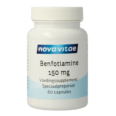 Benfotiamine (vitamine B1) 150mg 60 Vegetarische capsules