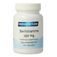 Benfotiamine (vitamine B1) 150mg 60 Vegetarische capsules - thumbnail