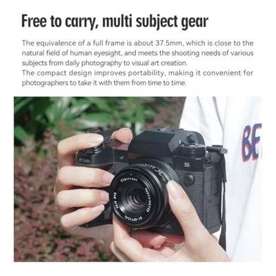TTArtisan APS-C 25mm F/2 Fuji X-mount Black - thumbnail