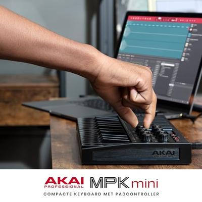 Akai Professional MPK Mini MK3 Black USB/MIDI keyboard - thumbnail