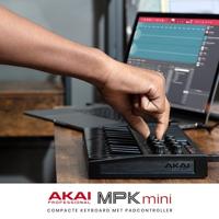 AKAI MPK Mini MK3 Bedieningstoetsenbord Regelaar MIDI USB Zwart - thumbnail
