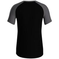 JAKO 6124 T-Shirt Iconic - Zwart/Antraciet - XXL - thumbnail