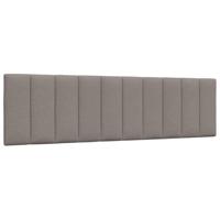 Bedframe zonder matras "Hanko" stof taupe 180x200 cm - thumbnail