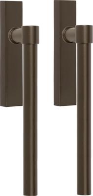 Formani Piet Boon ONE PB230PAY set paarsgewijs hefschuifdeurbeslag incl. cilindergat PC69 - brons