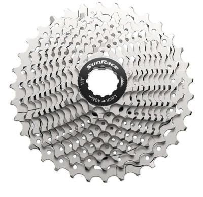 Sunrace cassette CSRX11 11v 11-34t zilver