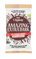 Chokay Amazing Extra Dark Chocolate Bar - thumbnail