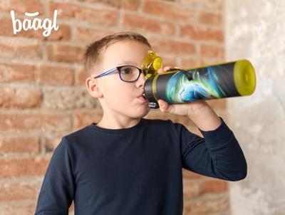 Baagl Drinkfles 700 ml Voetbal Baagl Drinkfles 700 ml Voetbal