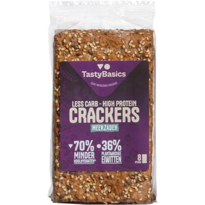 Less carb-high protein crackers meerzaden 200 Gram Less carb-high protein crackers meerzaden 200 Gram