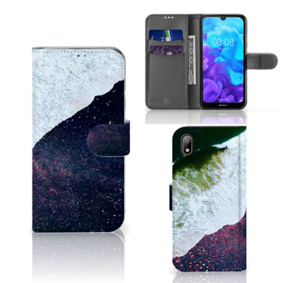 Huawei Y5 (2019) | Book Case | Sea in Space