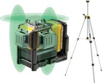 DeWalt dce089d1gtri zelfnivellerende kruislijnlaser 10.8v - groene laser + statief - thumbnail