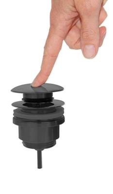 Clickwaste Best Design Moya Zonder Overloop 5/4 Gunmetal Clickwaste Best Design Moya Zonder Overloop 5/4 Gunmetal