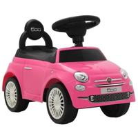 VidaXL Loopauto fiat 500 roze - thumbnail