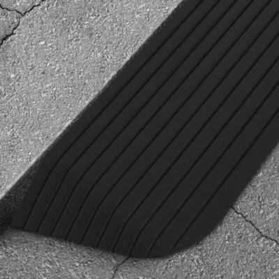 VidaXL Drempelhulpen 2 st 110x32x3,8 cm rubber VidaXL Drempelhulpen 2 st 110x32x3,8 cm rubber