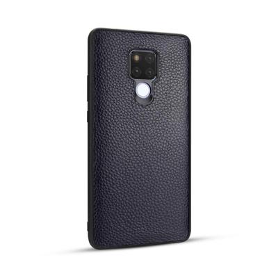 Voor Huawei mate 20/mate 20X Lychee graan cortex anti-Falling TPU mobiele telefoon shell beschermende case (Deep Blue)