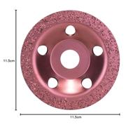 Bosch Accessories 2608600176 Hardmetalen komschijf, 115 x 22,23 mm, medium, plat Bosch Power Tools medium, plat Diameter: 115 mm 1 stuk(s) - thumbnail