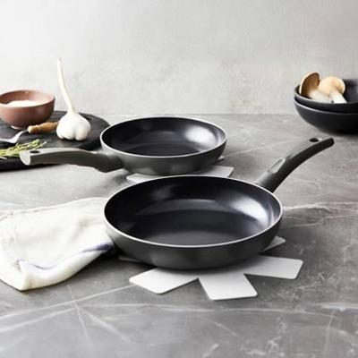 ISENVI Avon combideal 4 delig - Koekenpannen - Ergo grepen