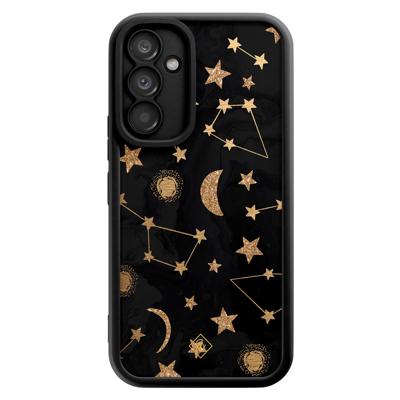Samsung Galaxy A54 zwarte case - Constellations