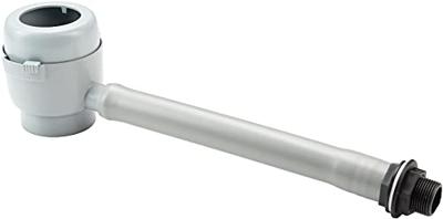 Regenton vulautomaat met bladvanger grijs 50-60 mm
