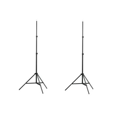 vidaXL Lampstatief 78-210 cm 2 st Statieven voor Studiolampen Studio-Apparatuur