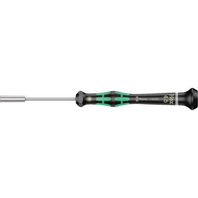 Elektronica en fijnmechanica Dopschroevendraaier Wera 2069 Sleutelbreedte (metrisch): 4.5 mm