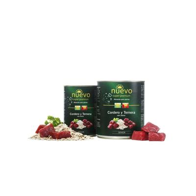 NUEVO Senior-hondendoos: lam en rundvlees met haver, 400 g, hond