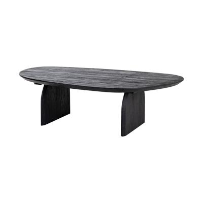 Richmond Organische Salontafel 'Hudson' Mangohout 135 x 76cm, kleur Zwart