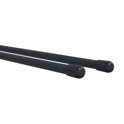 VidaXL Tuingereedschapsrekken 8 st wandmontage staal zwart