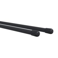 VidaXL Tuingereedschapsrekken 8 st wandmontage staal zwart - thumbnail