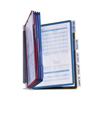 Wandelement durable vario wall 10-tassen a4 ass