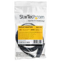 Adapter USB C naar DisplayPort Startech CDP2DP142MBD (2 m) Zwart - thumbnail