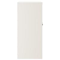 Archiefkast 79x40x90 cm staal wit - thumbnail