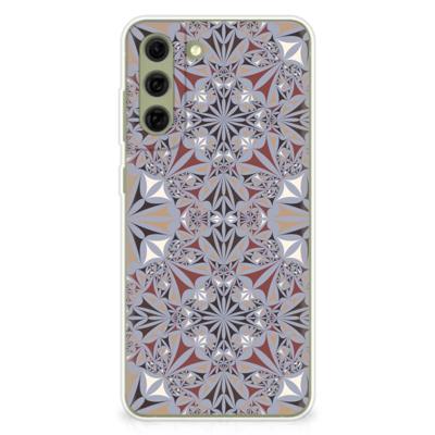 Samsung Galaxy S21FE | TPU | Siliconen hoesje | Flower Tiles Samsung Galaxy S21FE | TPU | Siliconen hoesje | Flower Tiles