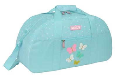 Sporttas Moos Butterflies Licht Blauw 50 x 26 x 20 cm