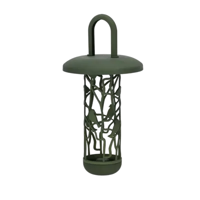 Esschert Design Gerecyclede vetbollensilo 15x15x29.8cm