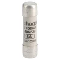 Hager LF306G LF306G Buiszekering (Ø x l) 10 mm x 38 mm Inhoud 10 stuk(s) - thumbnail