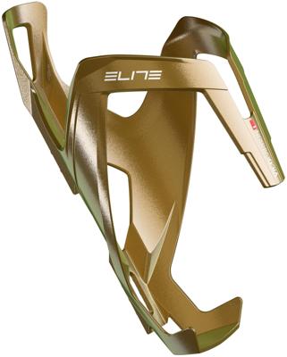ELITE bidonhouder "vico carbon" bottle cage vico gold/metal