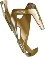 ELITE bidonhouder "vico carbon" bottle cage vico gold/metal - thumbnail
